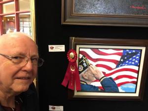 Artist - Bill Dunkley Receives Award